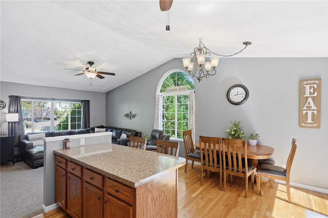 3 Cote Court Coventry, RI 02816 - Photo 8 of 34 Dining and eat in kitchen with island