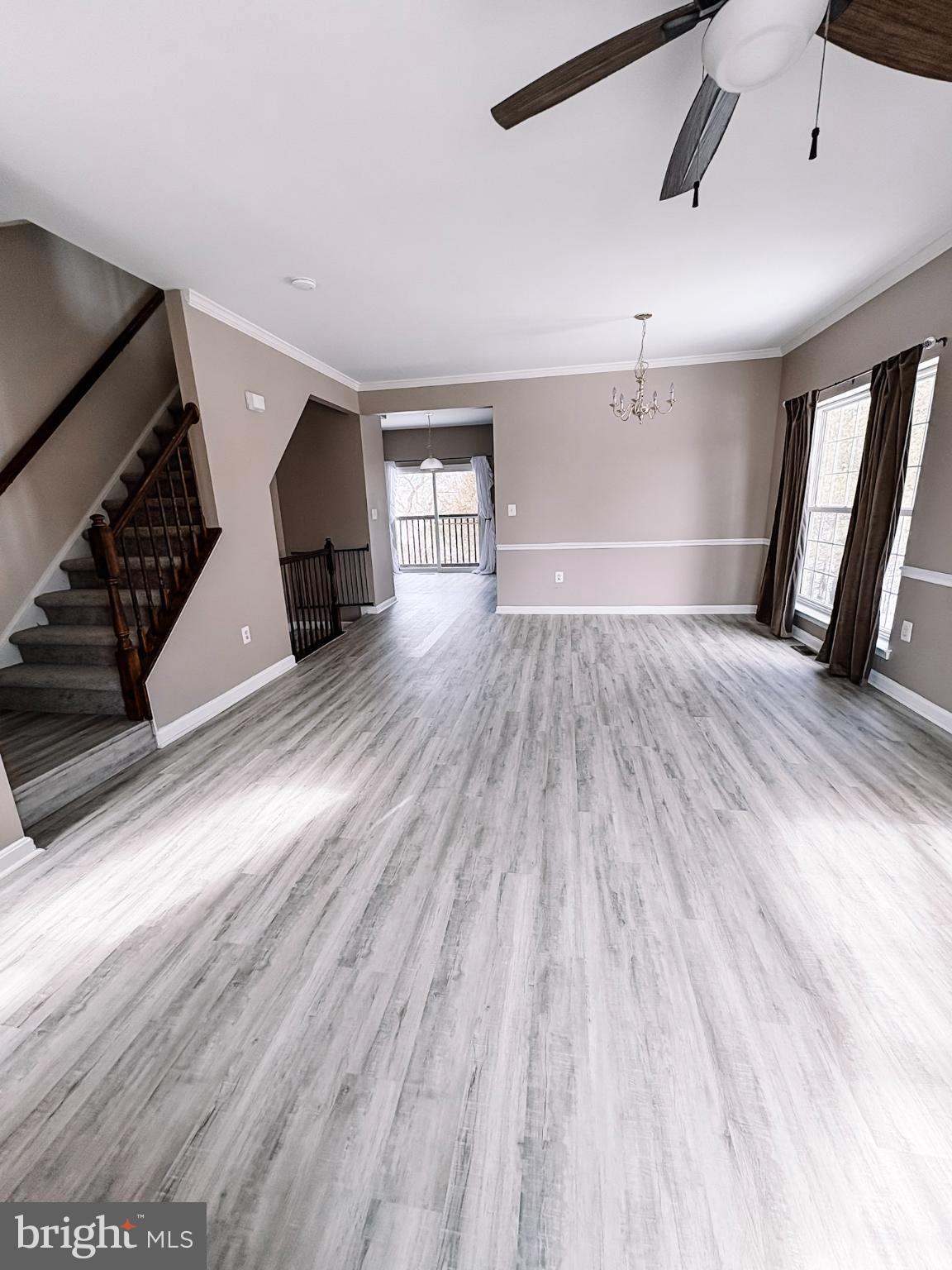 6151 Newton Lane Bealeton, VA 22712 - Photo 25 of 47 wooden floor in an empty room with a window