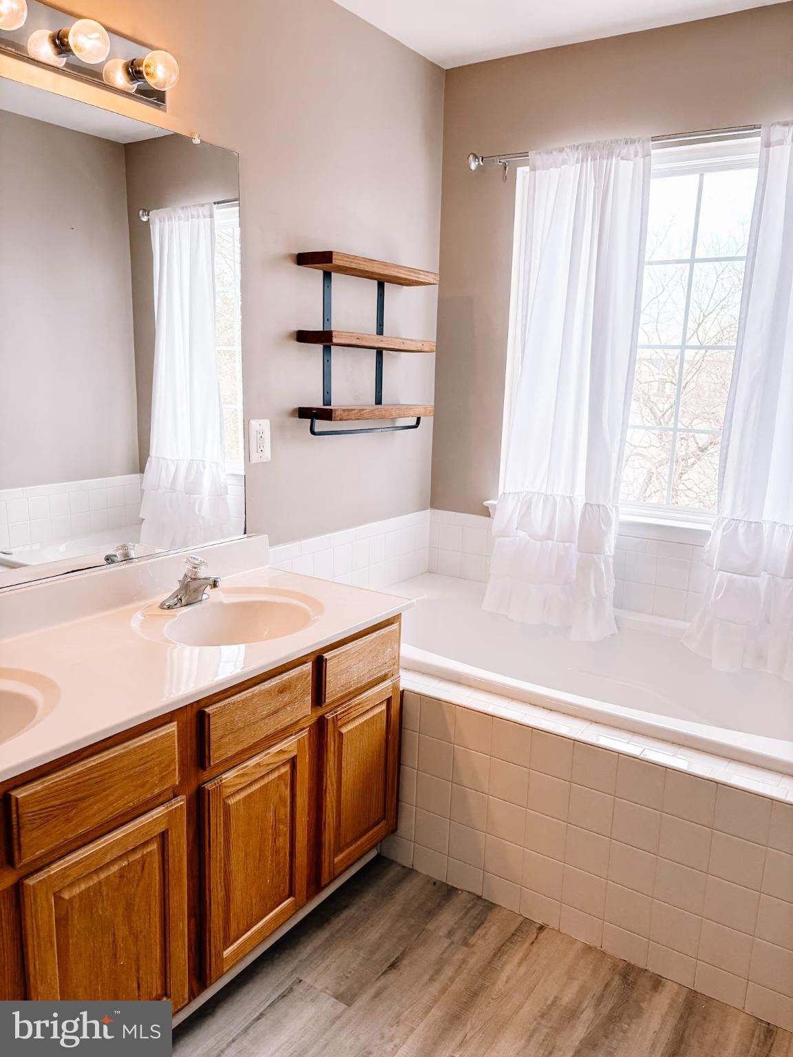 6151 Newton Lane Bealeton, VA 22712 - Photo 41 of 47 Attached Owner's Suite Bathroom with Soaking Tub!