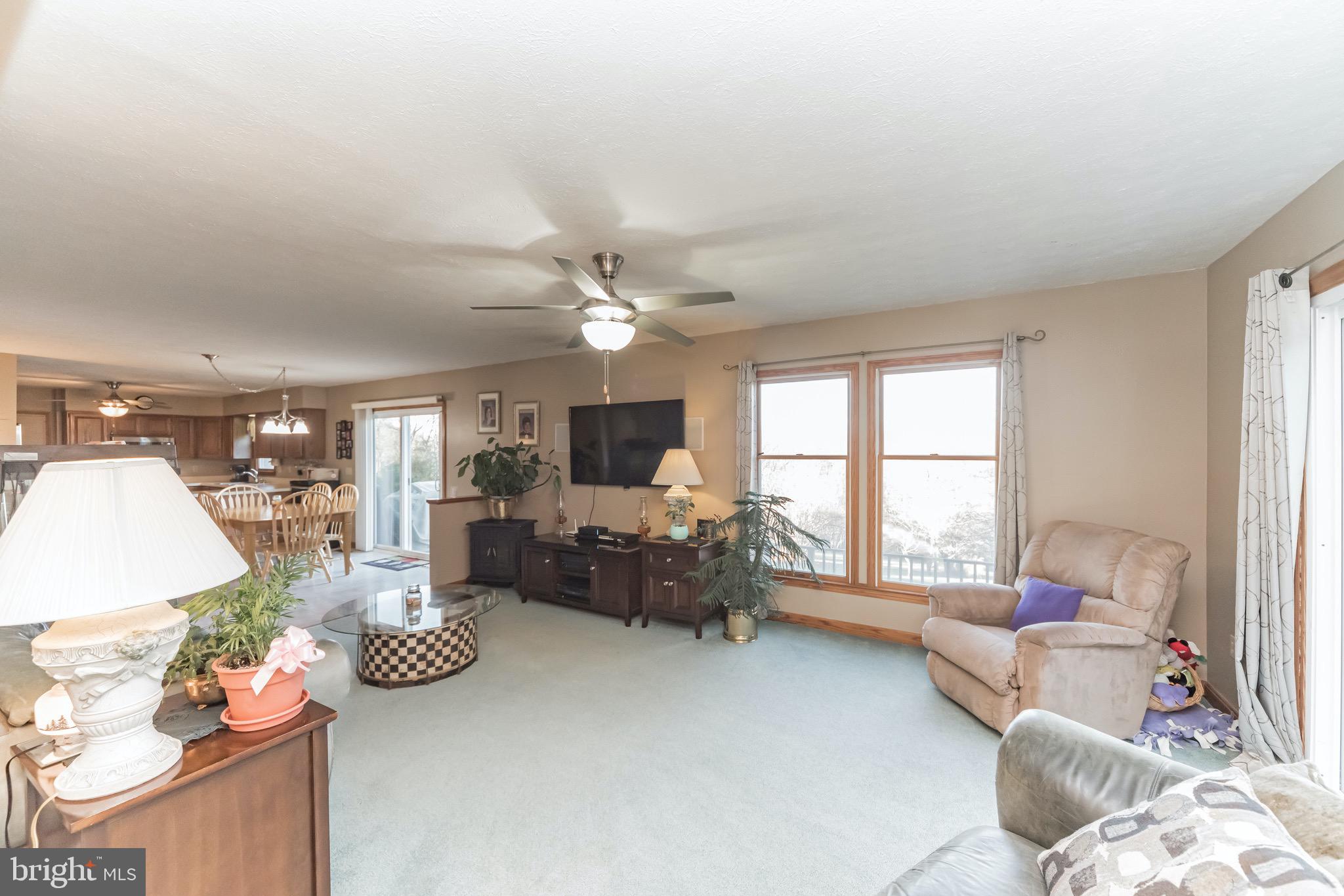 2400 Flag Marsh Road Mount Airy, MD 21771 - Photo 20 of 39 Family Room w/Ceiling Fan & Great Backyard Views!
