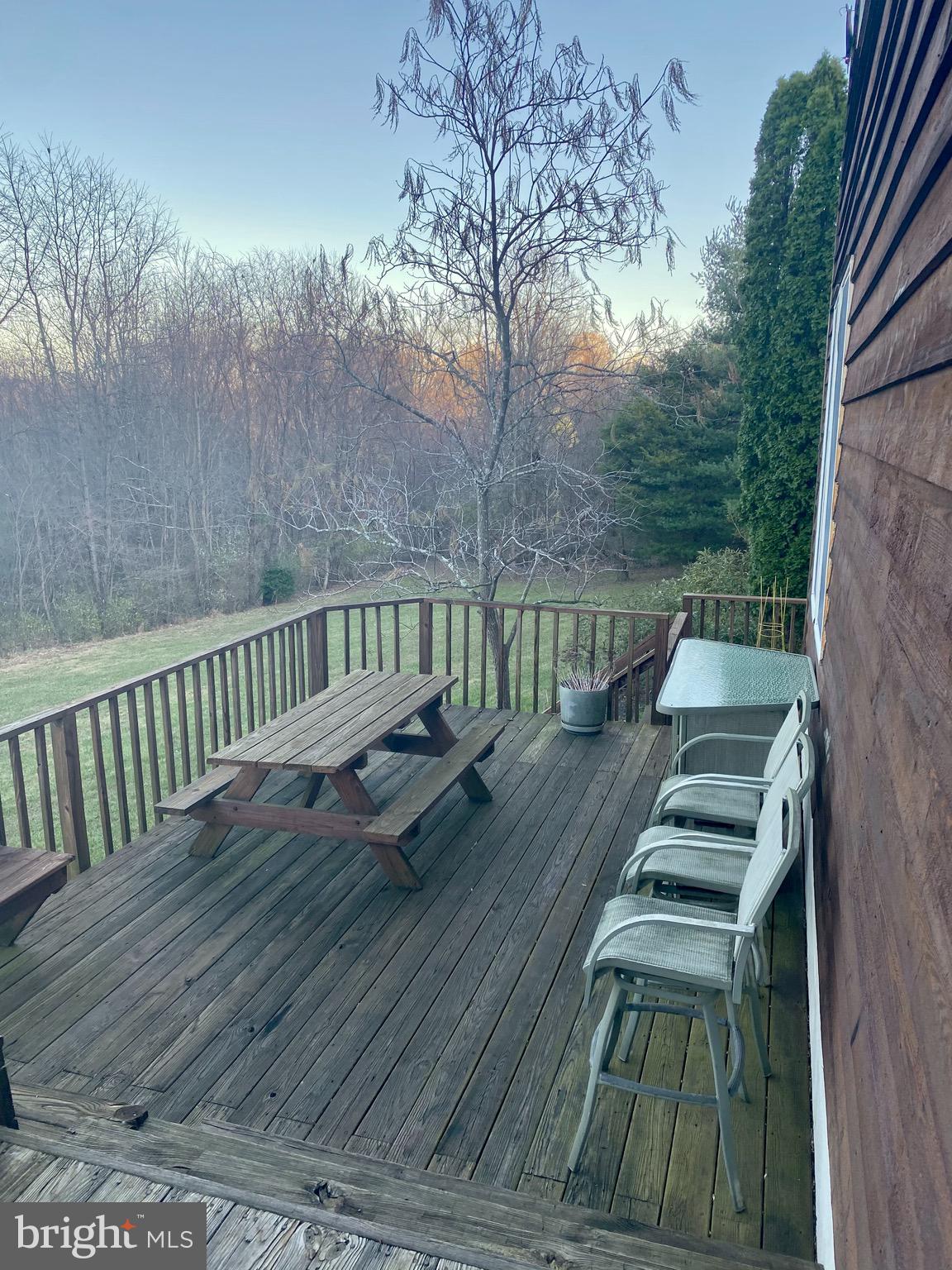 2400 Flag Marsh Road Mount Airy, MD 21771 - Photo 23 of 39 2 Tiered Deck off the Kitchen Area
