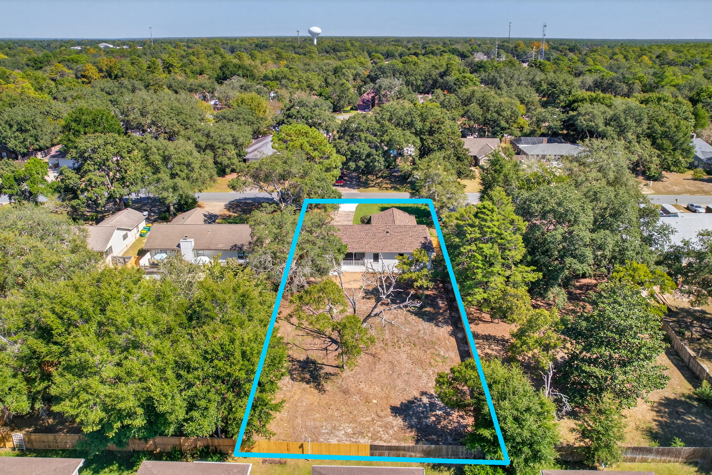 926 Ridgewood Way Niceville, FL 32578 - Photo 59 of 68 an aerial view of residential house with outdoor space and swimming pool