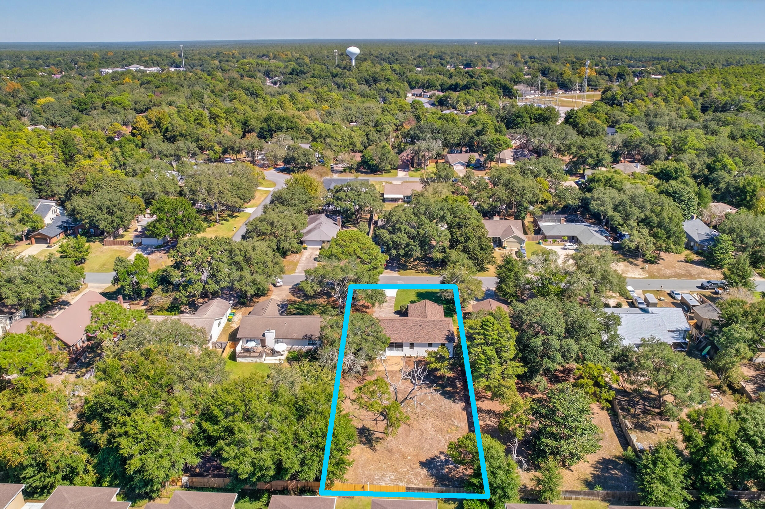 926 Ridgewood Way Niceville, FL 32578 - Photo 63 of 68 an aerial view of residential houses with outdoor space
