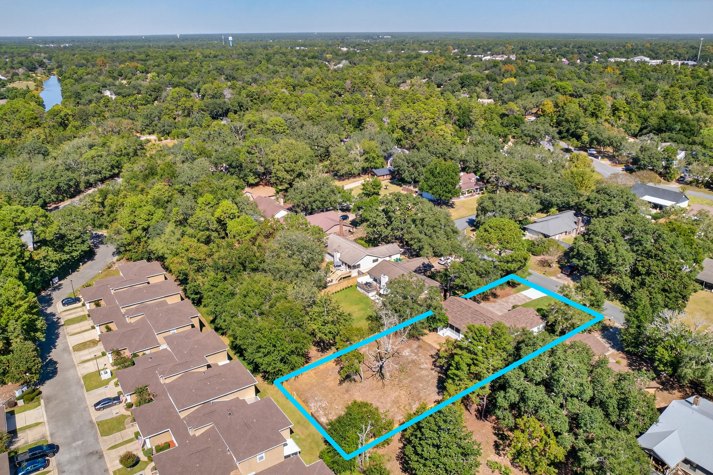 926 Ridgewood Way Niceville, FL 32578 - Photo 64 of 68 an aerial view of residential houses with outdoor space