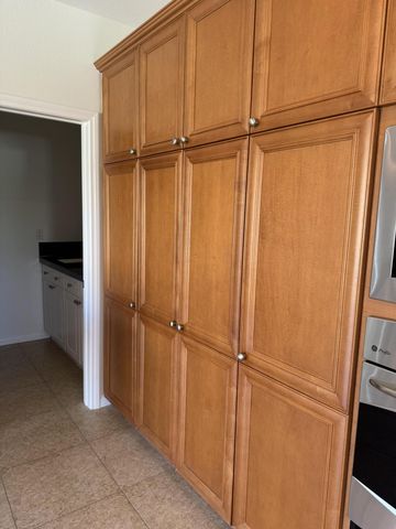 a view of a livingroom with furniture and front door