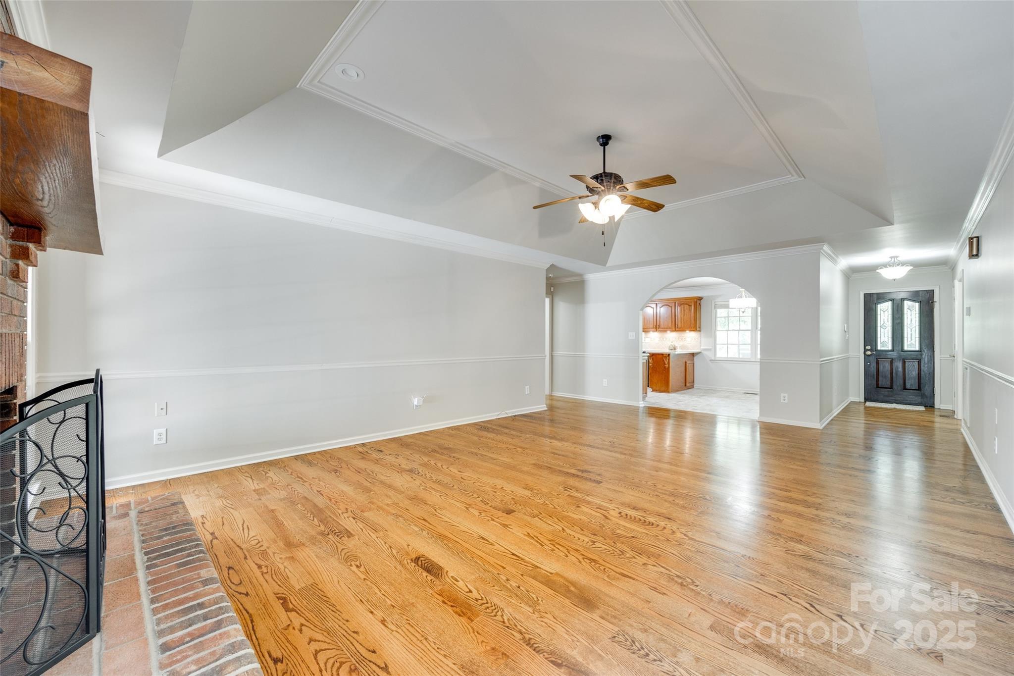 4307 Edgeland Road Edgemoor, SC 29712 - Photo 12 of 48 wooden floor in an empty room with a window