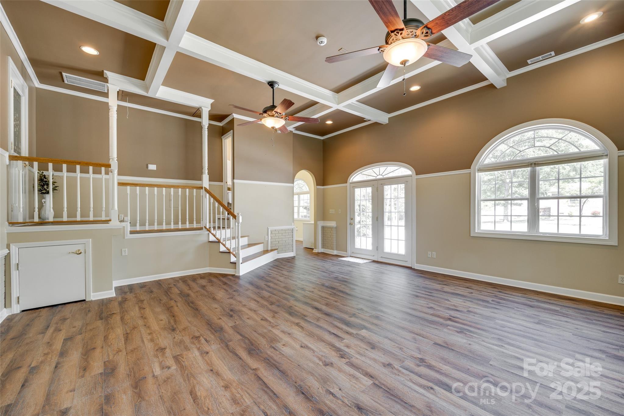 4307 Edgeland Road Edgemoor, SC 29712 - Photo 36 of 48 wooden floor in an empty room with a window