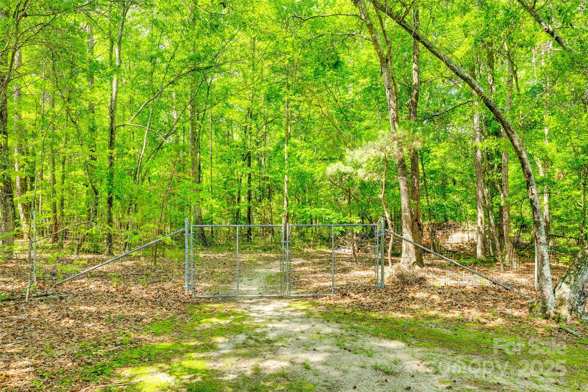 4307 Edgeland Road Edgemoor, SC 29712 - Photo 45 of 48 a backyard of a house with lots of green space and fountain