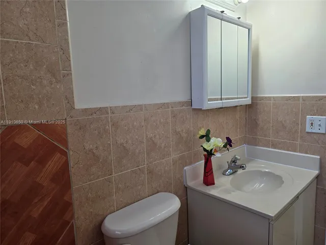 a view of an entryway with a window