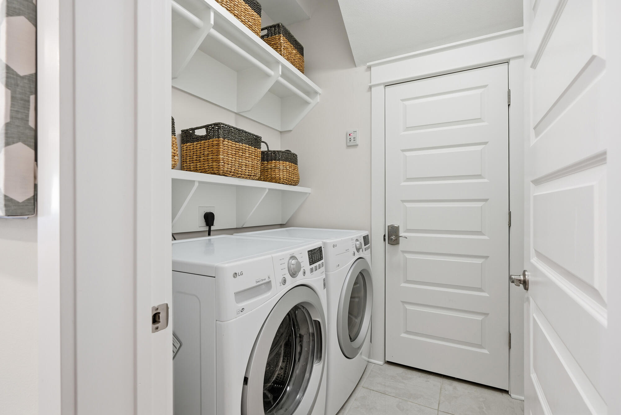 23 East York Ln Inlet Beach, Unit A Inlet Beach, FL 32461 - Photo 18 of 51 a utility room with dryer and washer
