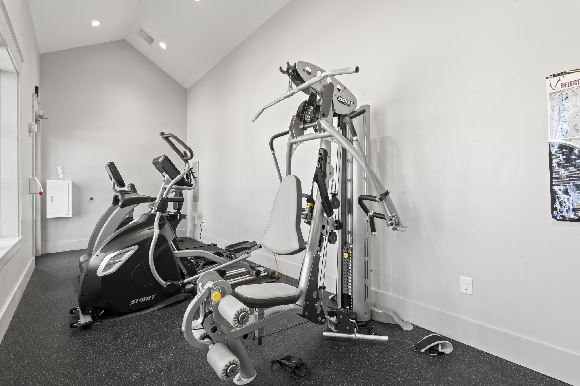 23 East York Ln Inlet Beach, Unit A Inlet Beach, FL 32461 - Photo 46 of 51 a view of a room with gym equipment