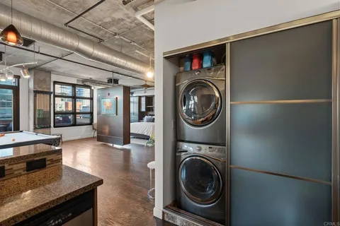 a city view with tall buildings