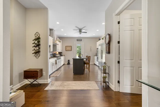 a view of a walk in closet