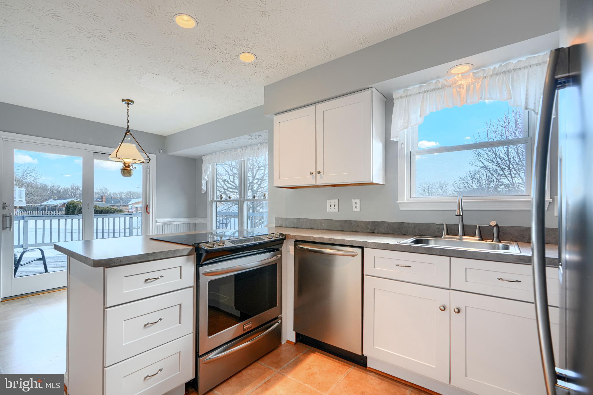 9213 Ramblebrook Road Nottingham, MD 21236 - Photo 13 of 51 Bright and airy kitchen with scenic views.