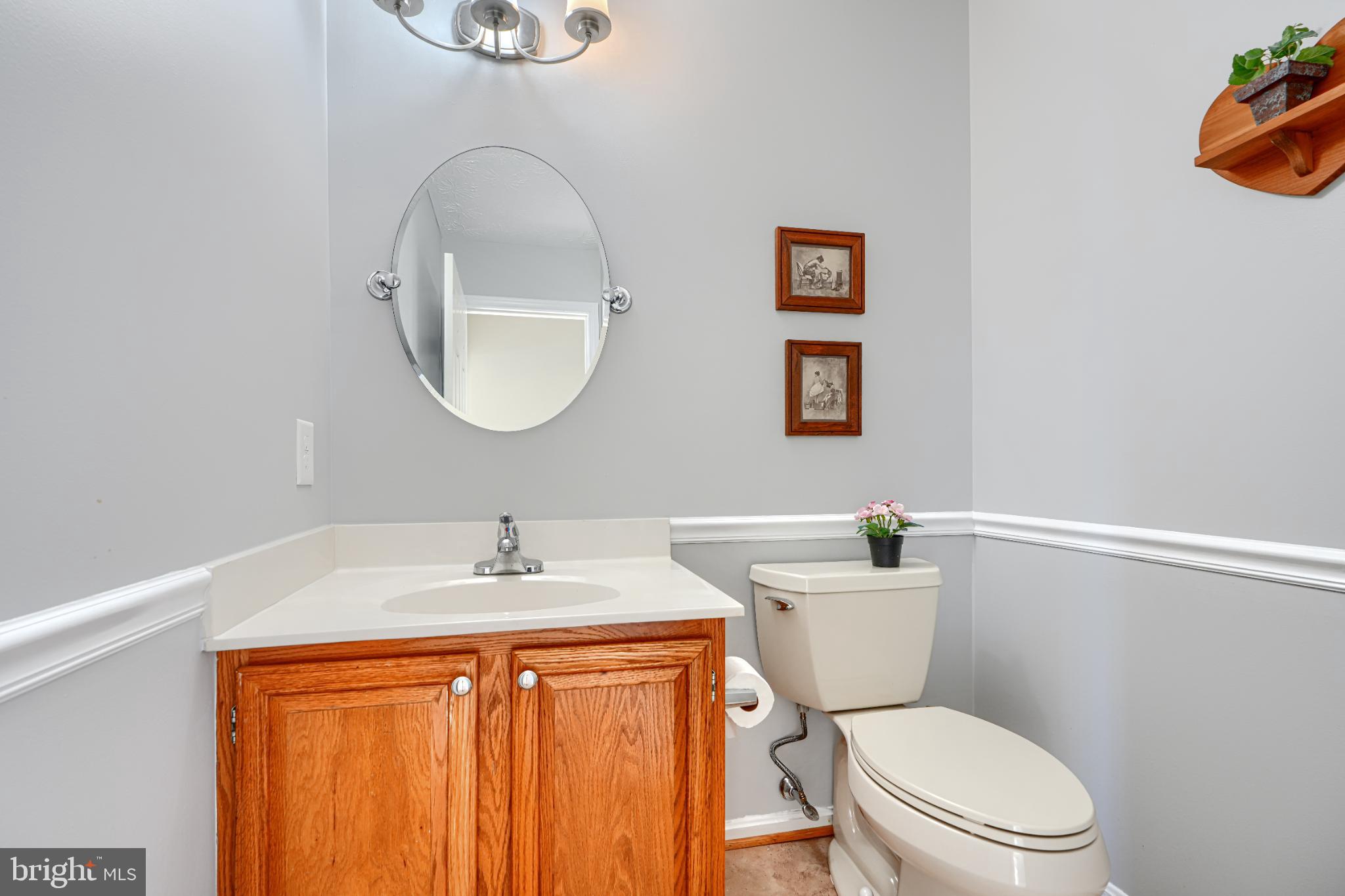 9213 Ramblebrook Road Nottingham, MD 21236 - Photo 22 of 51 1st floor powder room