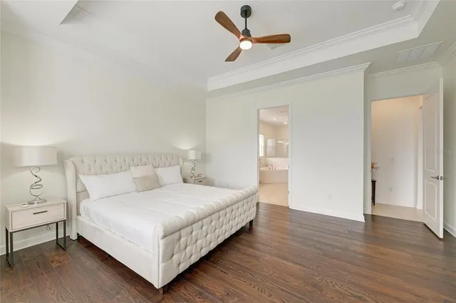 a kitchen with microwave a stove and a cabinet