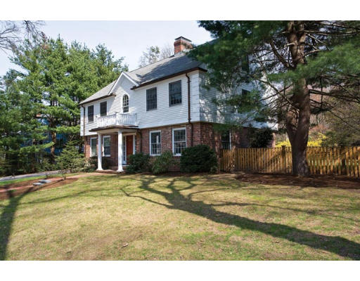 36 Denny Road Brookline, MA 02467 - Photo 1 of 5 a view of a house with a yard