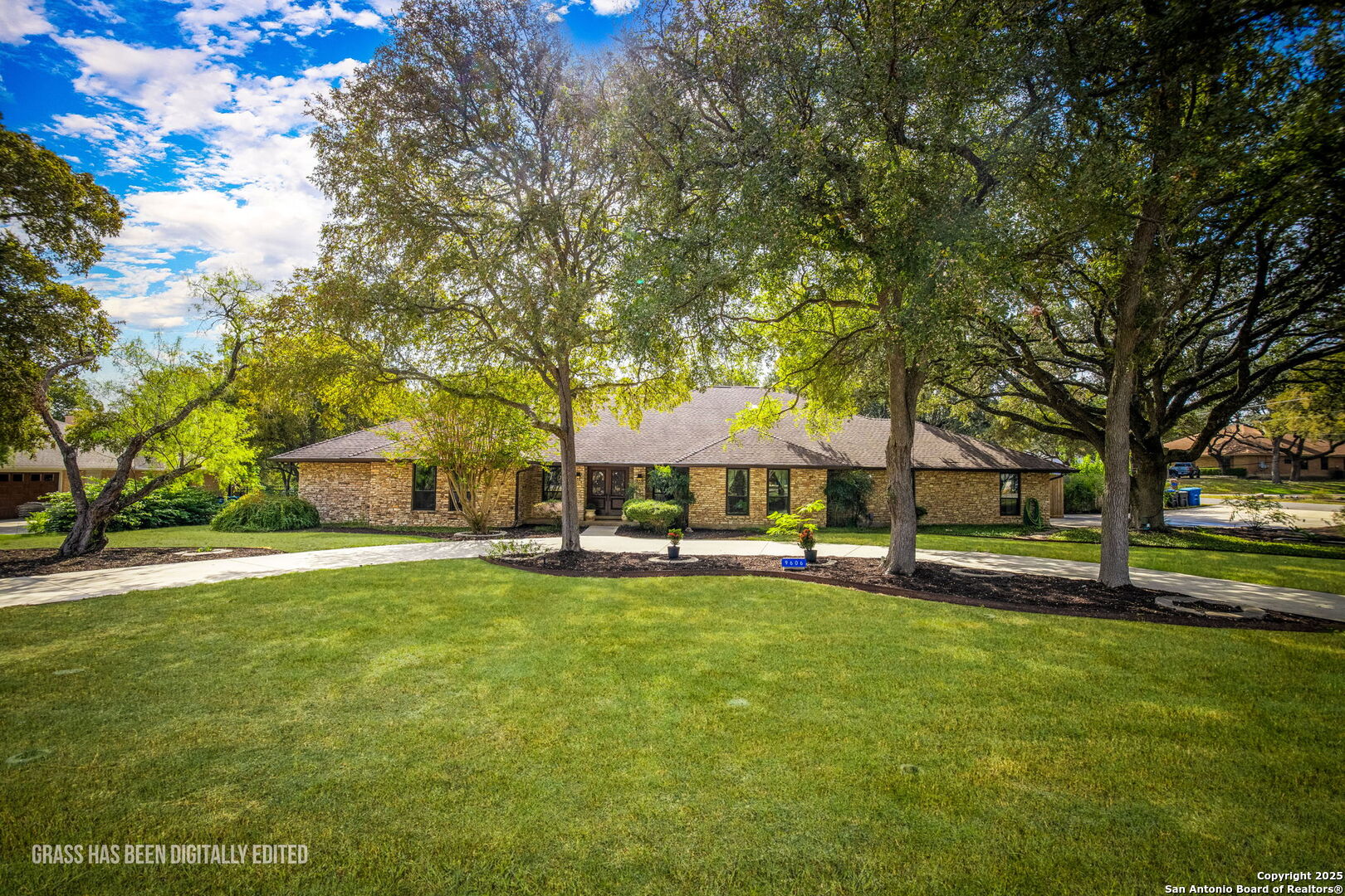 9606 Meadow Rue Garden Ridge, TX 78266 - Photo 2 of 60 a view of a house with a yard and sitting area