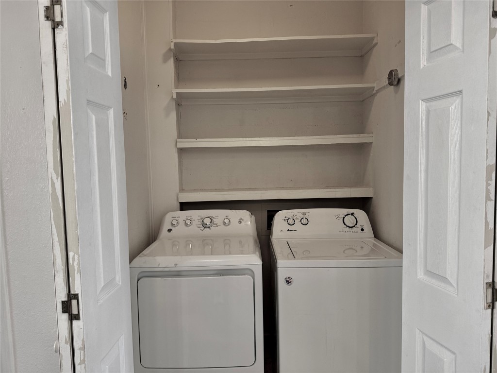 1307 Kinney Avenue, Unit 133 Austin, TX 78704 - Photo 12 of 24 a utility room with dryer and washer