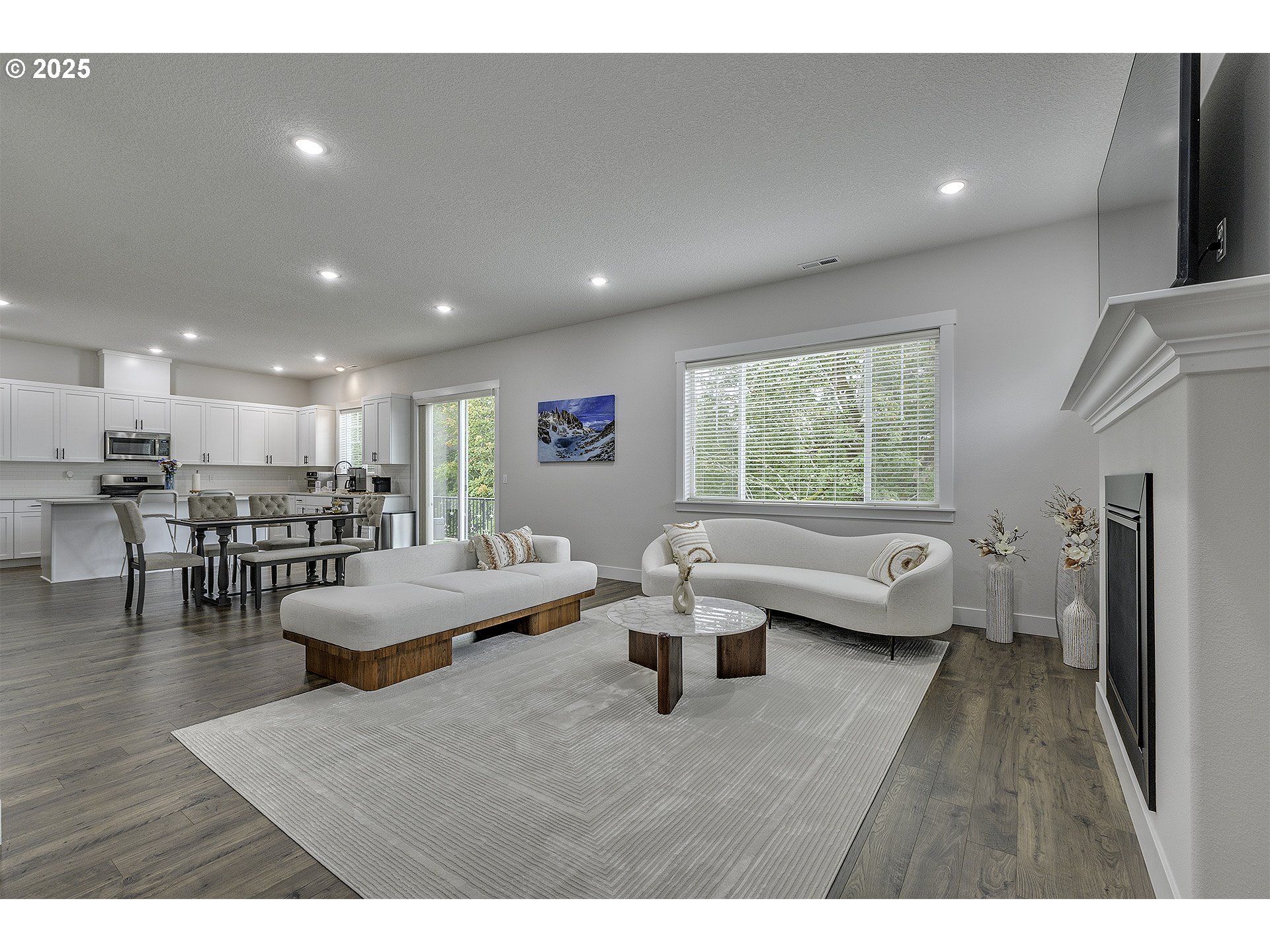 15080 Northwest Legend Street Portland, OR 97229 - Photo 5 of 38 a living room with furniture and a large window