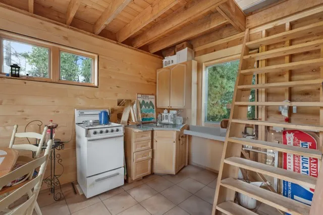 a room with storage and utility