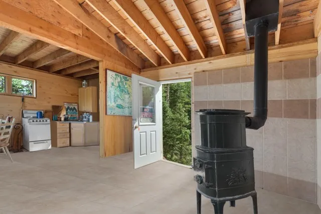 a view of storage and utility room