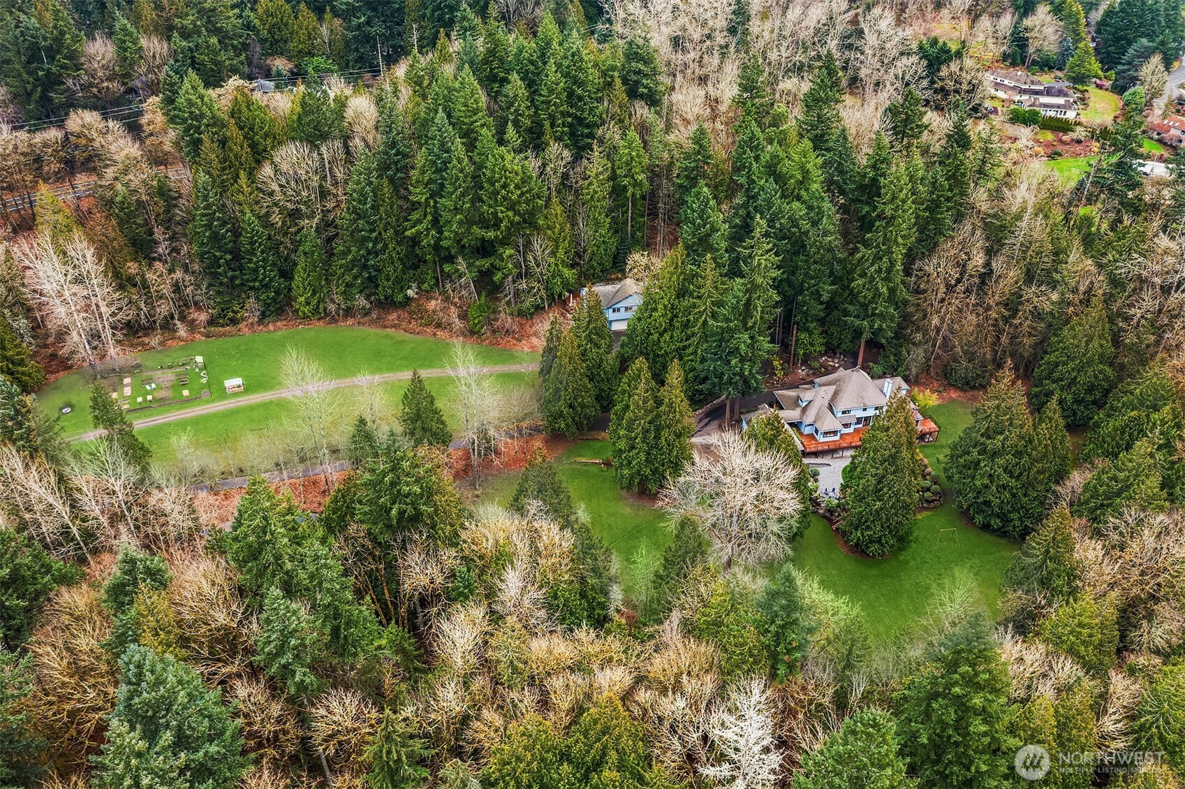 21407 Northeast Union Hill Road Redmond, WA 98053 - Photo 3 of 40 a view of a lake with a house