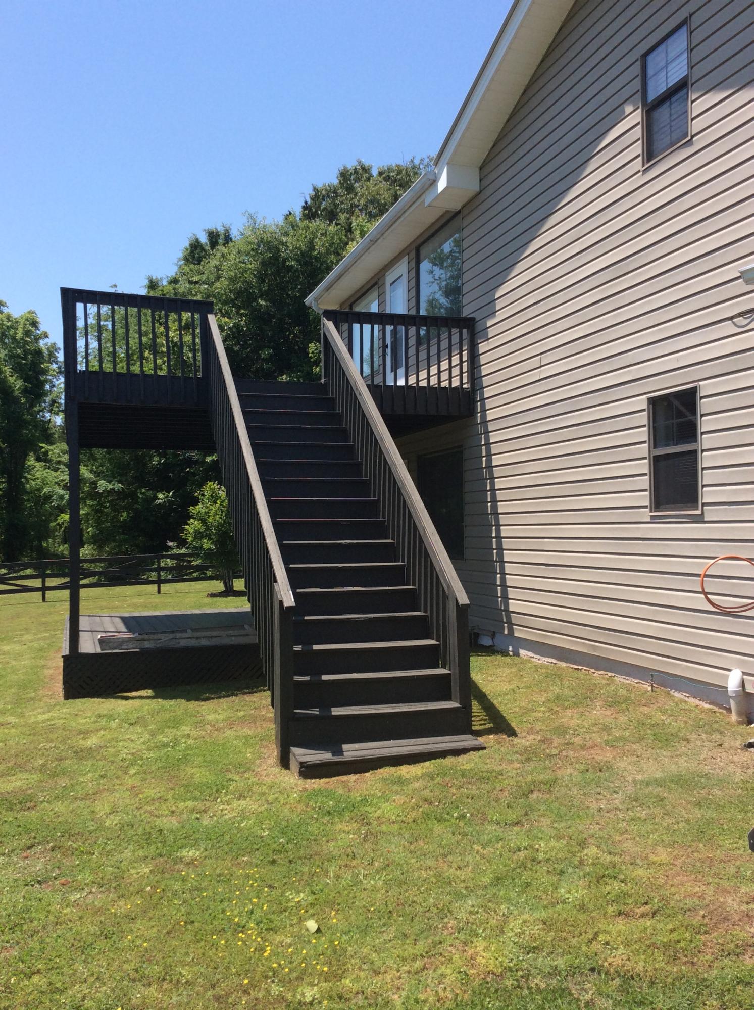 356 Scott Street Charleston, TN 37310 - Photo 3 of 43 Decks at Rear of Home