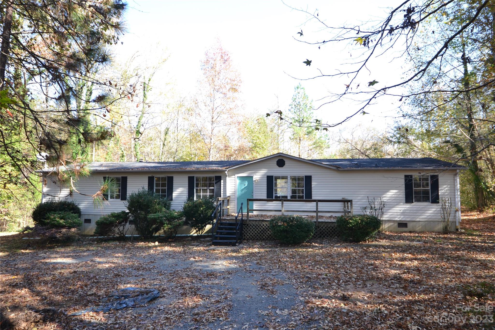 555 Kepley Road Salisbury, NC 28147 - Photo 5 of 39 a front view of house with yard and trees around