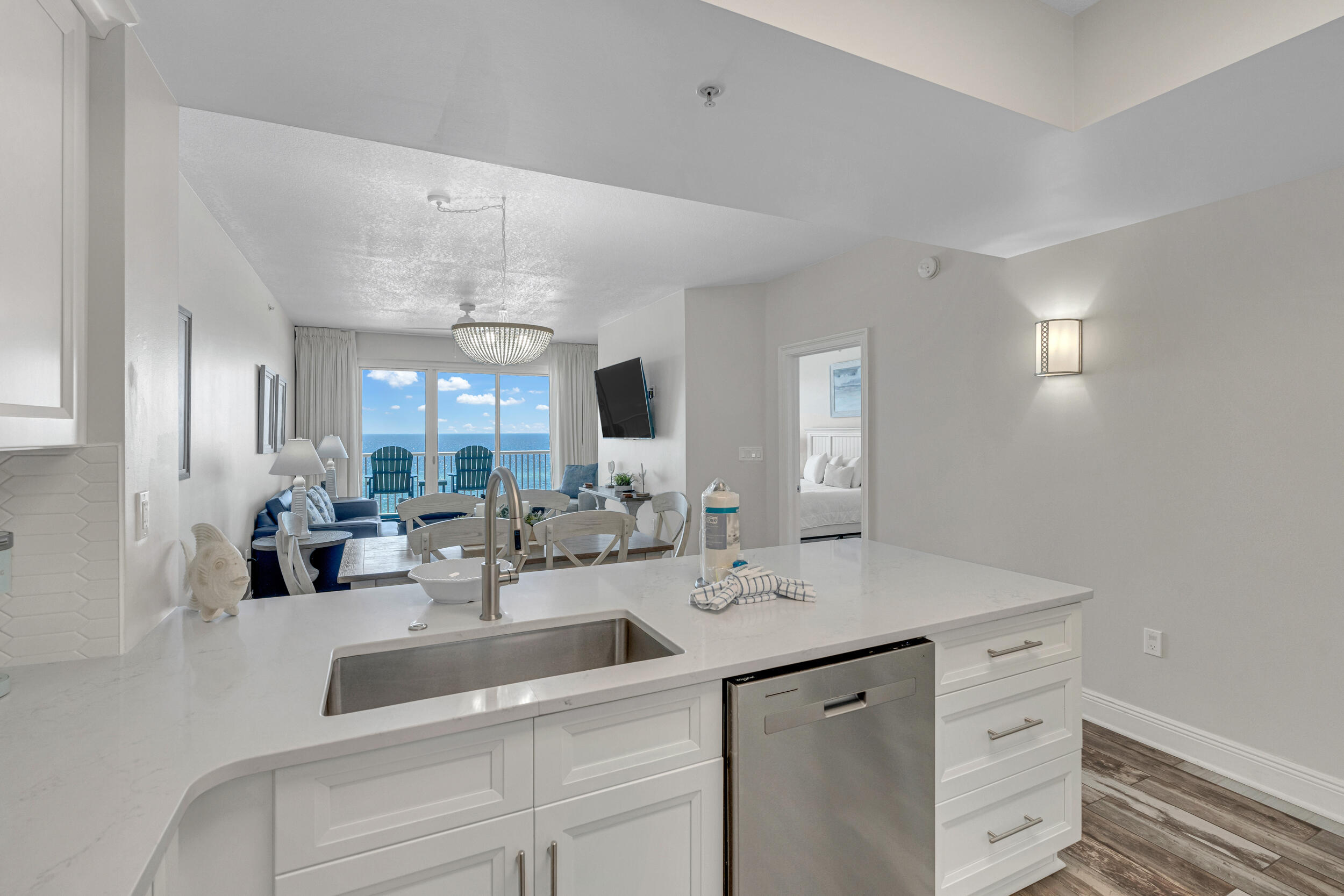 1111 Santa Rosa Boulevard, Unit 604 Fort Walton Beach, FL 32548 - Photo 16 of 43 Kitchen w.Views DSC03310