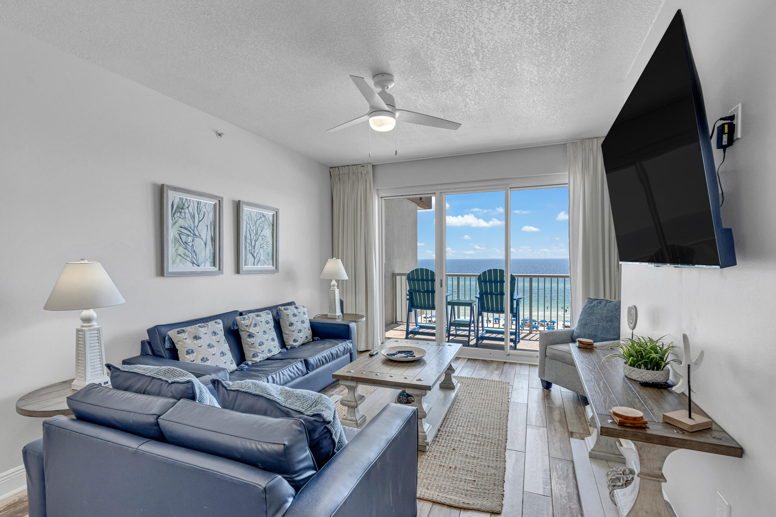 1111 Santa Rosa Boulevard, Unit 604 Fort Walton Beach, FL 32548 - Photo 9 of 43 LR. Balcony, TV DSC03340