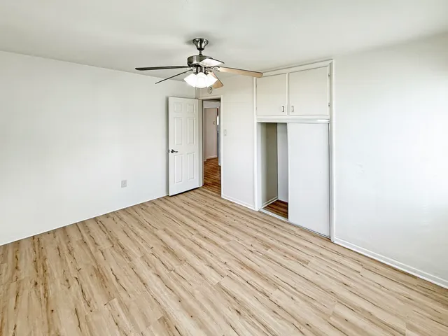 wooden floor in an empty room