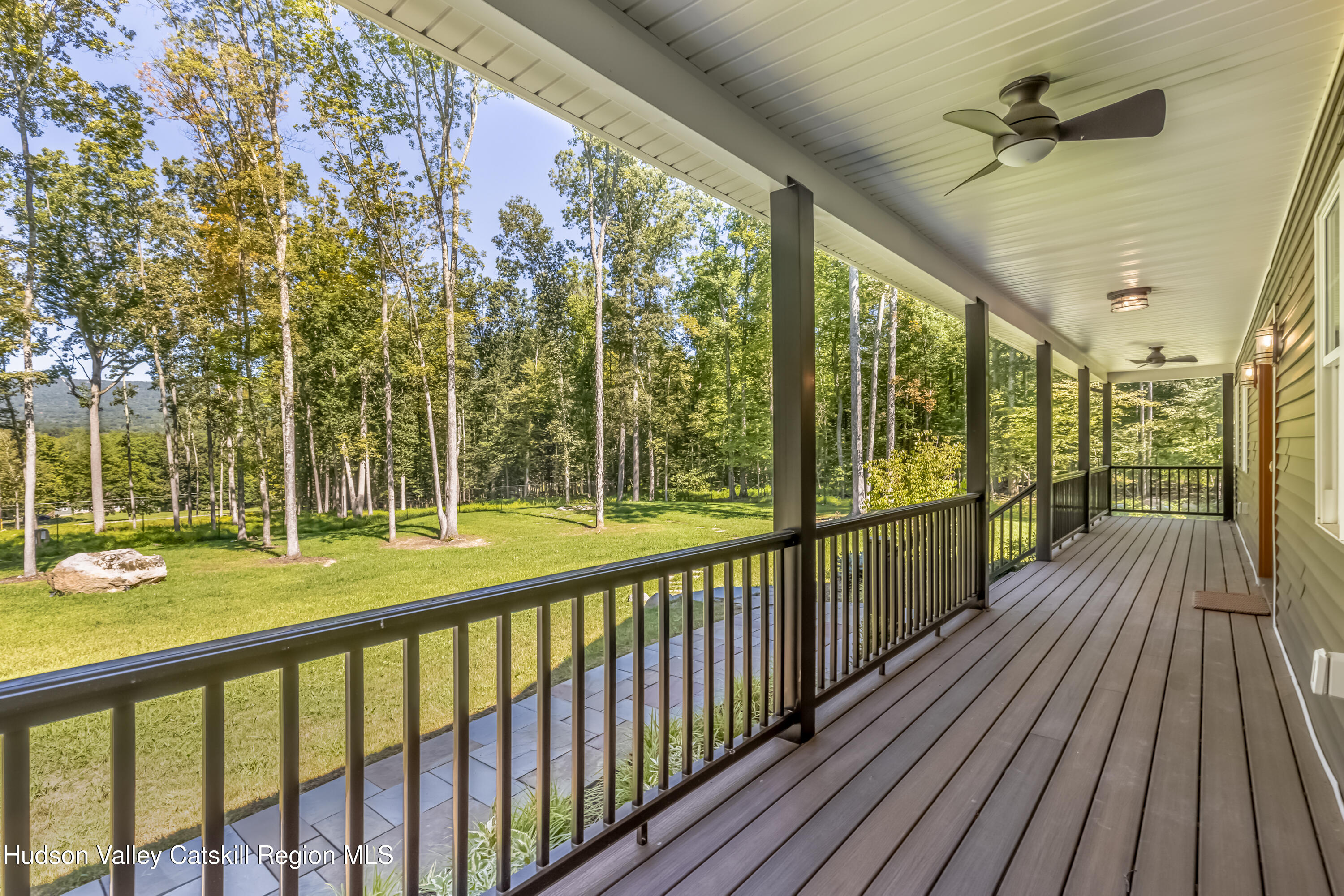 621 Decker Road Wallkill, NY 12589 - Photo 39 of 44 a view of balcony with wooden floor