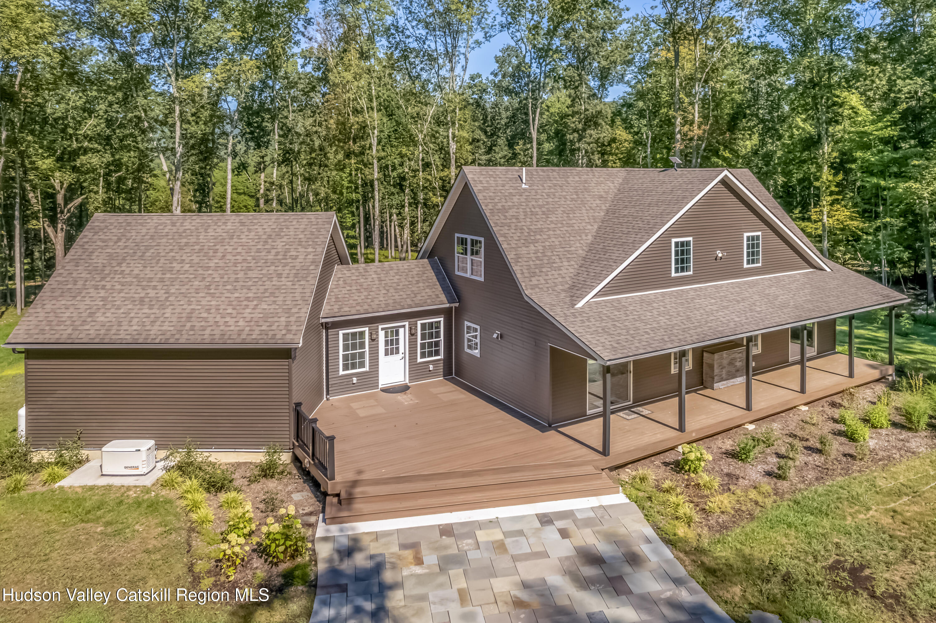 621 Decker Road Wallkill, NY 12589 - Photo 41 of 44 a aerial view of a house with a yard