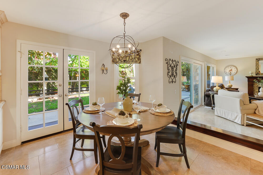 4051 Doneva Road Moorpark, CA 93021 - Photo 14 of 52 a view of a dining room with furniture window and outside view
