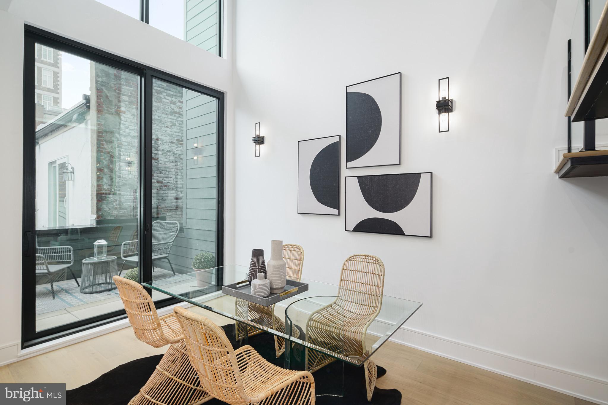 2322 Sansom Street Philadelphia, PA 19103 - Photo 13 of 82 Dining area w/ 18' ceilings