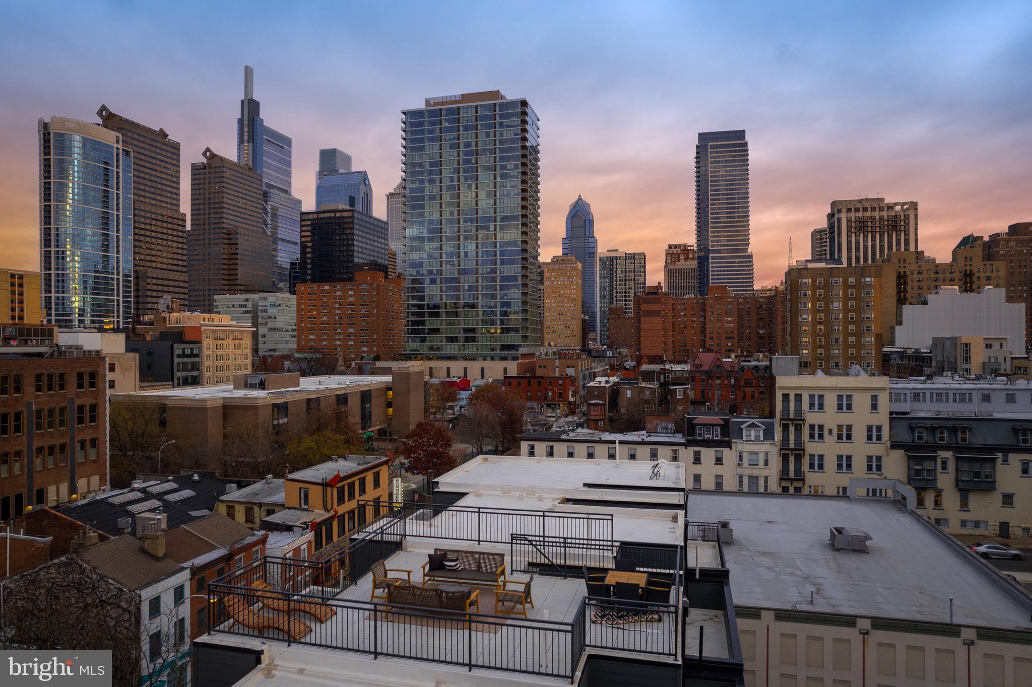 2322 Sansom Street Philadelphia, PA 19103 - Photo 67 of 82 Roof Deck 60+ Feet High