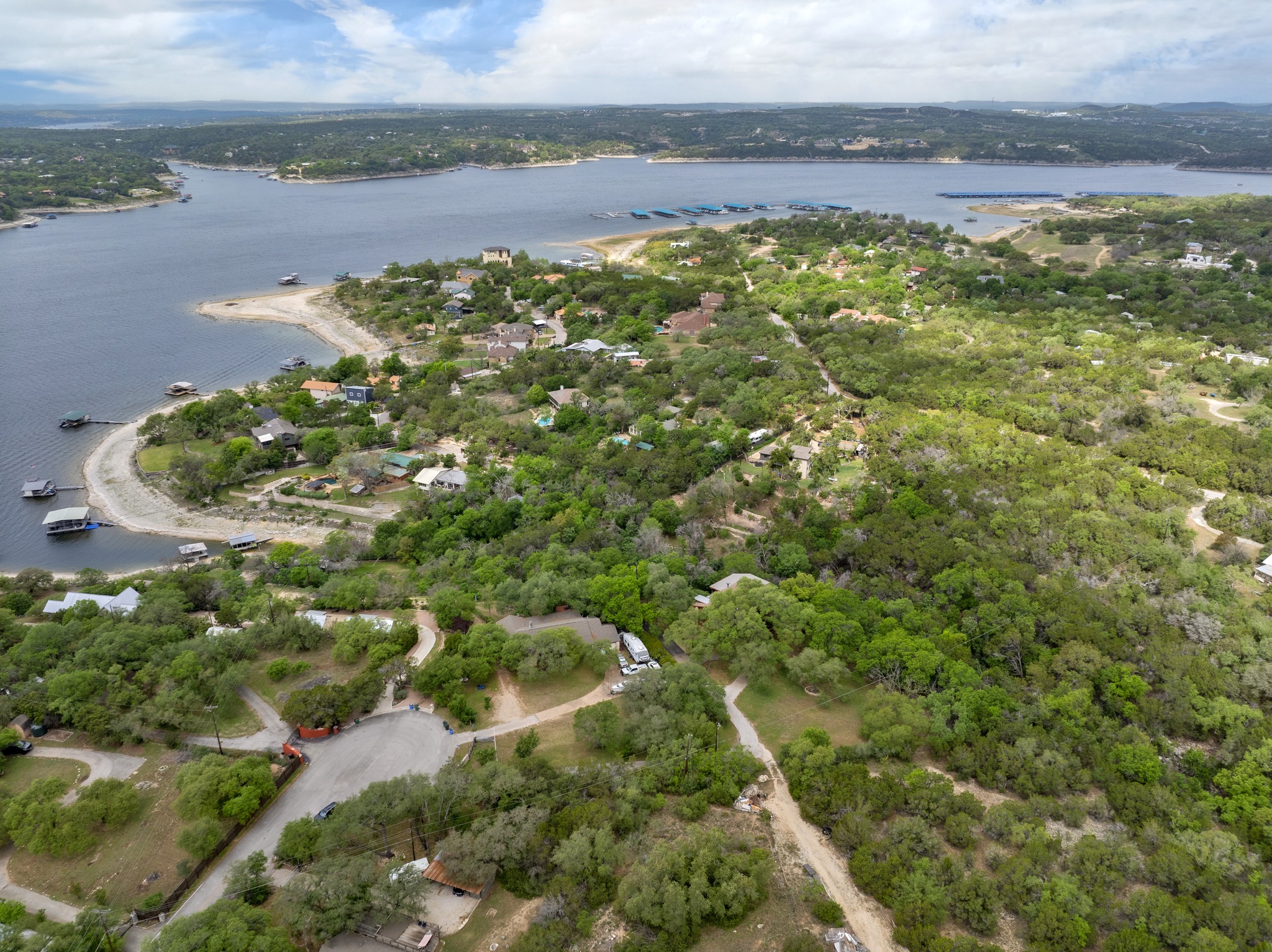 4831 Eck Lane Austin, TX 78734 - Photo 27 of 27 a view of a lake with a yard