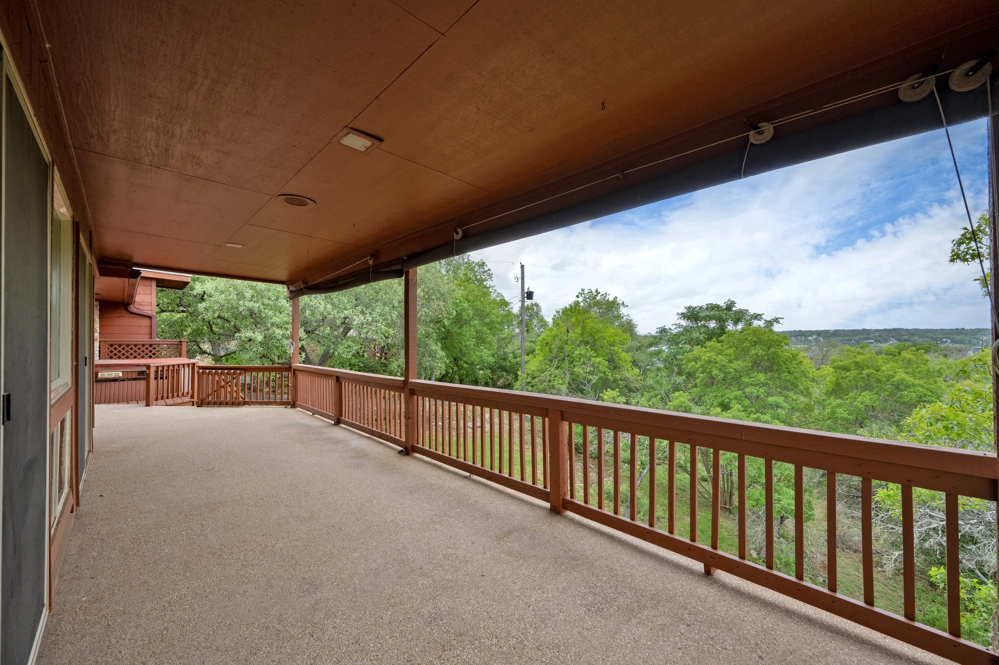 4831 Eck Lane Austin, TX 78734 - Photo 9 of 27 a view of a porch