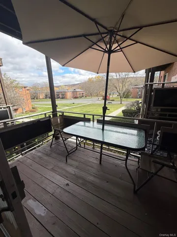 a view of a outdoor space with seating area