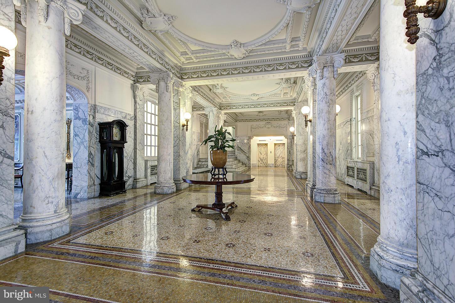 2022 Columbia Road Northwest, Unit 709 Washington, DC 20009 - Photo 3 of 21 One Of The Grandest Lobbies In DC