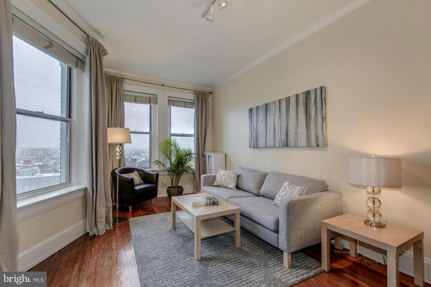 2022 Columbia Road Northwest, Unit 709 Washington, DC 20009 - Photo 5 of 21 Sweeping Views Over DC From The Living Room