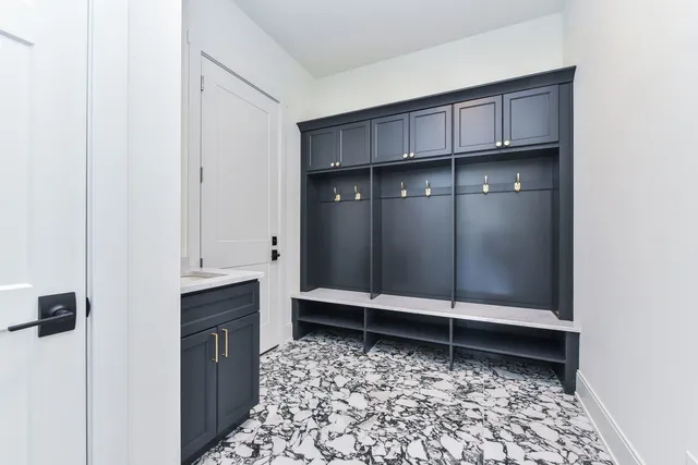 a view of a walk in closet