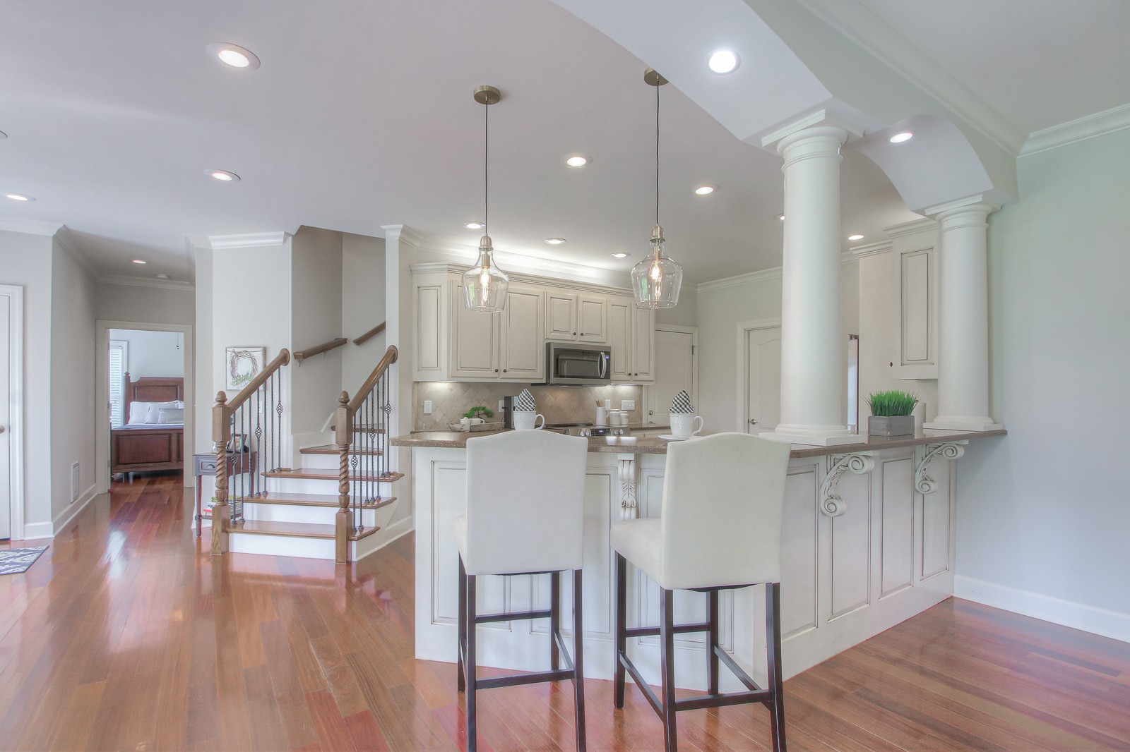 9251 Link Road Christiana, TN 37037 - Photo 16 of 40 a dining room with furniture and wooden floor