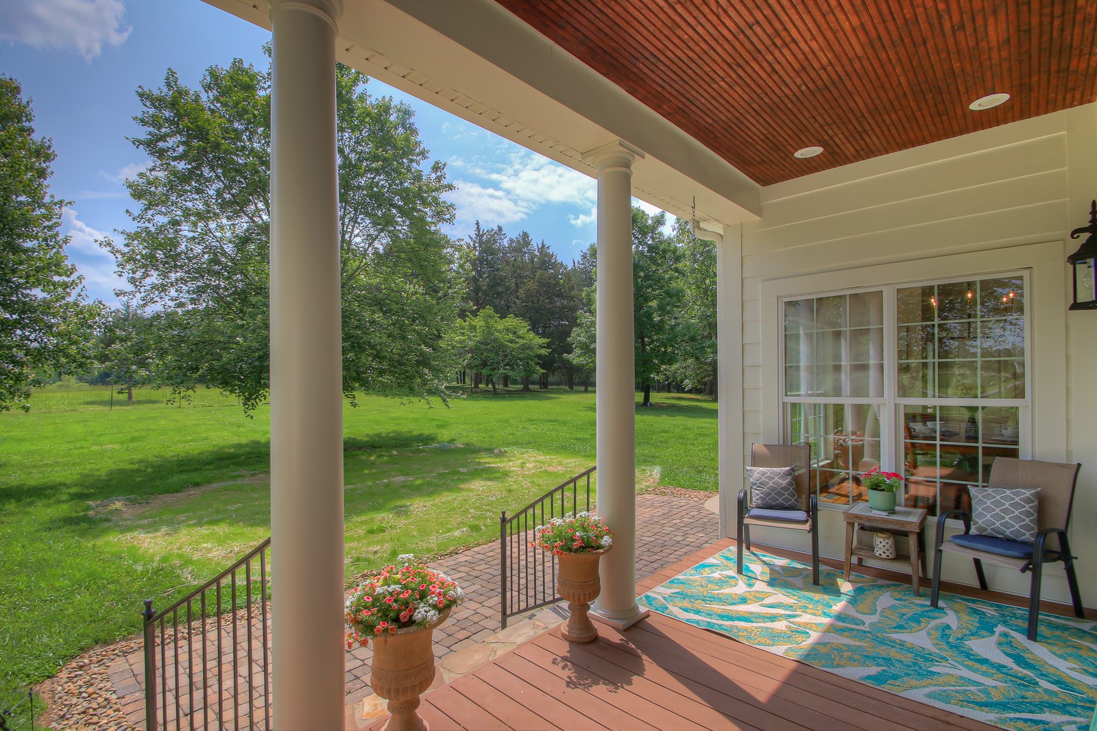 9251 Link Road Christiana, TN 37037 - Photo 38 of 40 a view of a deck with chairs and floor to ceiling window