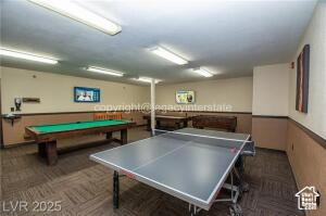 223 Hunter Road, Unit B303 Brian Head, UT 84719 - Photo 40 of 49 Rec room with billiards table