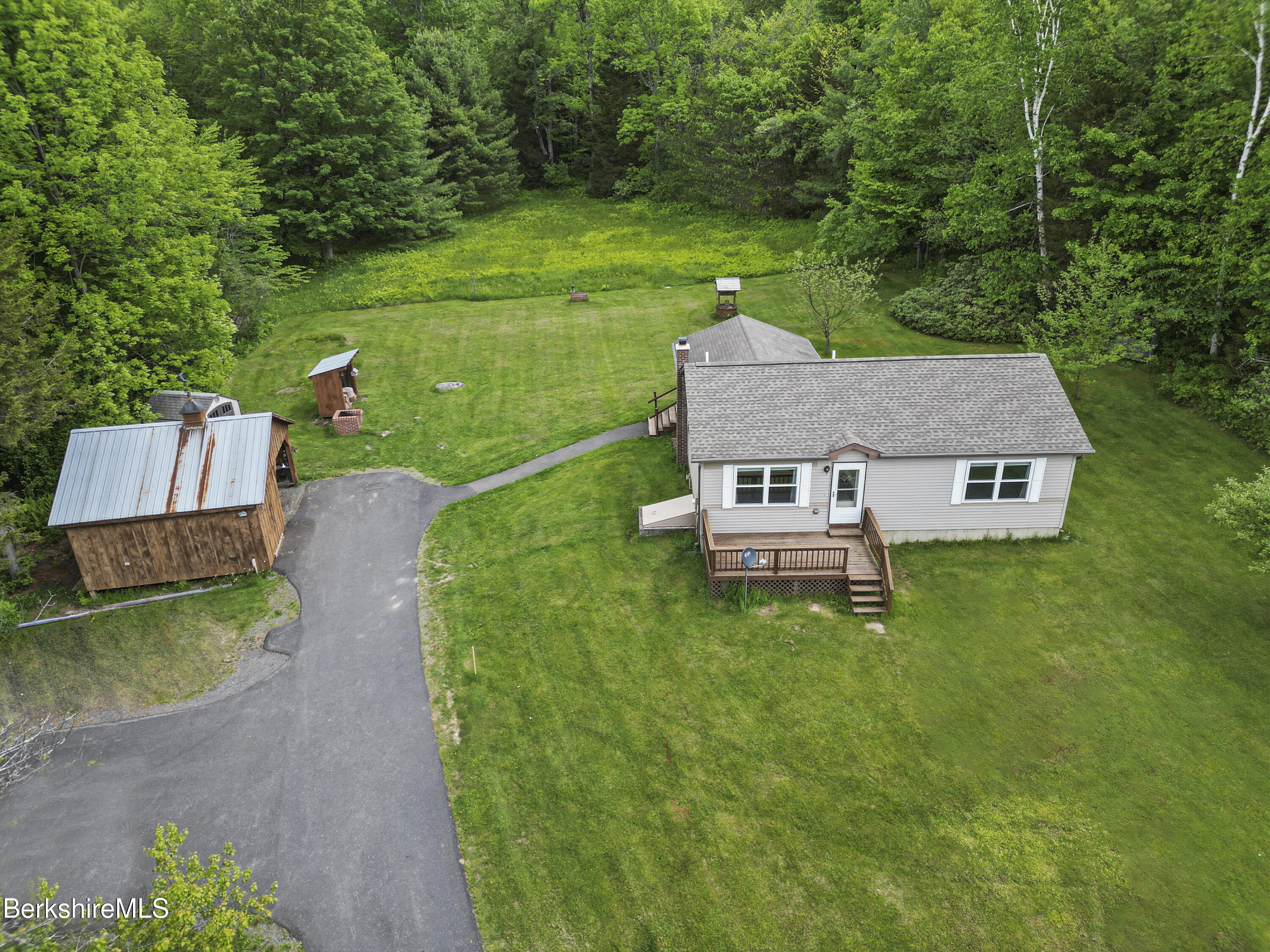 51 Middlefield Road Peru, MA 01235 - Photo 36 of 42 900 Aerial View