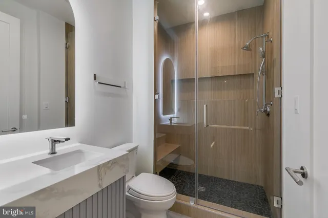 a view of wooden door