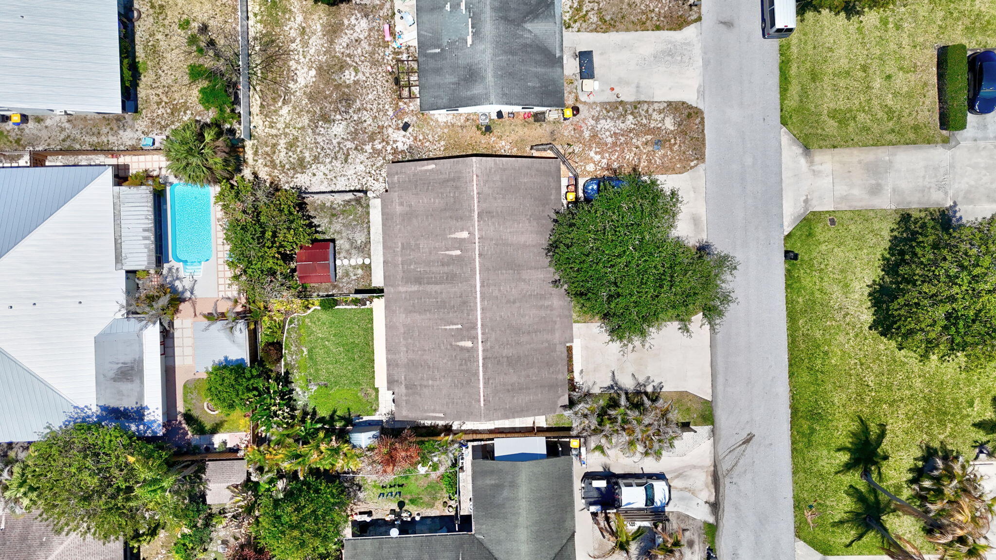9040 Southeast Hobe Ridge Avenue Hobe Sound, FL 33455 - Photo 41 of 46 House from above