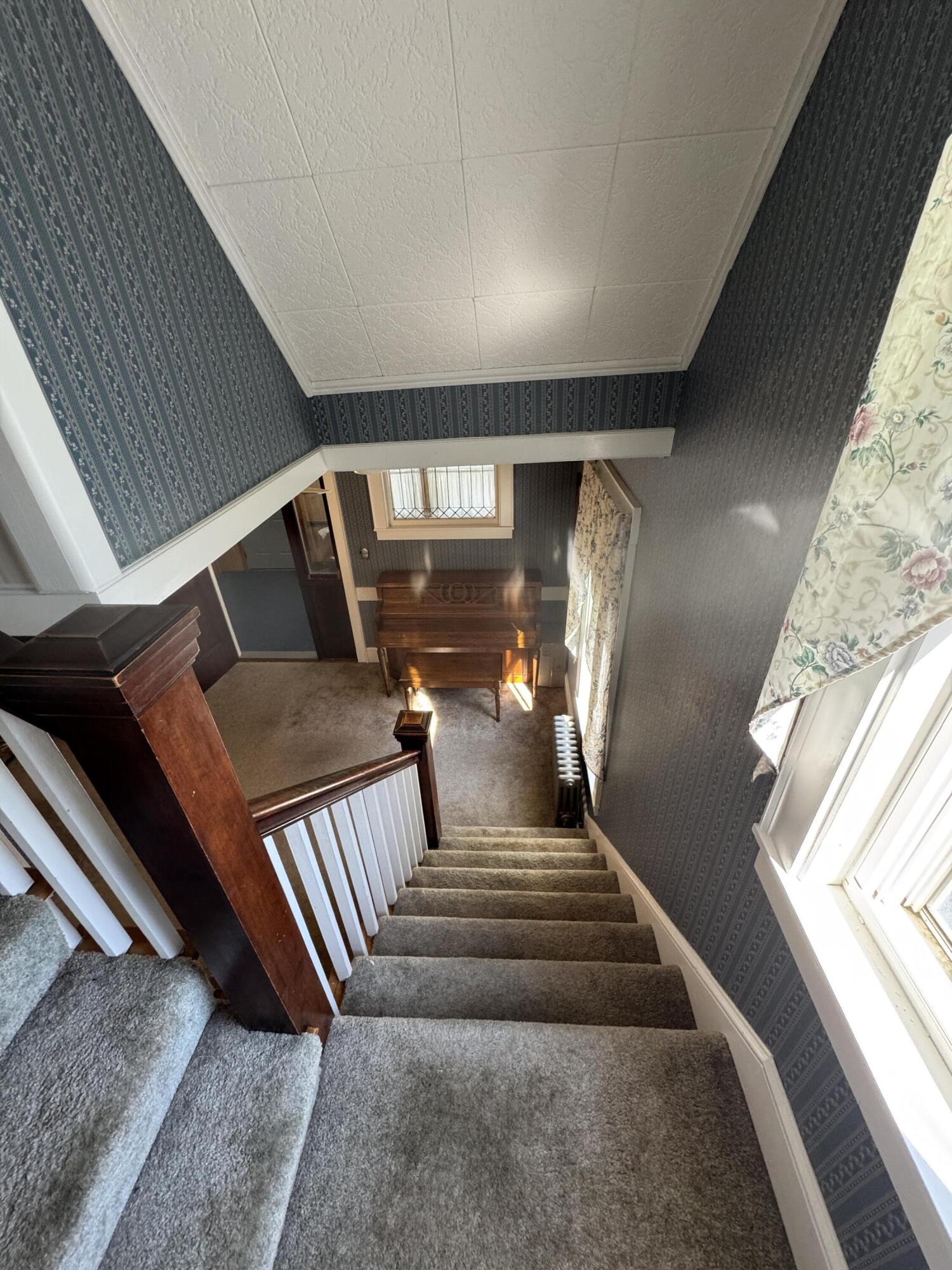 104 7th Street Bangor, ME 04401 - Photo 56 of 73 Looking Down from Staircase
